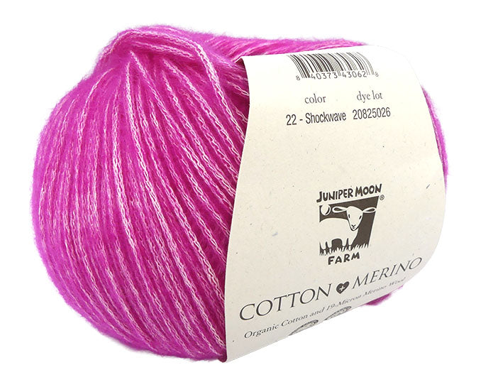Juniper Moon Farm Cotton + Merino - Shockwave (Color 