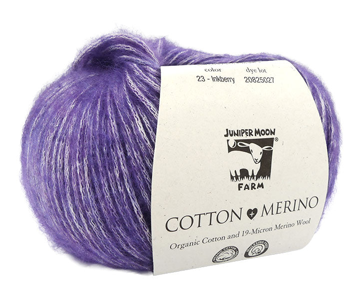 Juniper Moon Farm Cotton + Merino - Inkberry (Color 