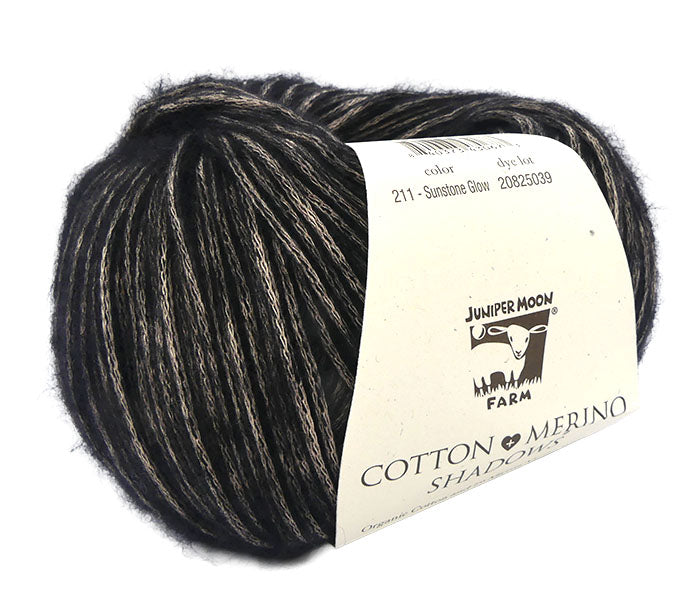 Juniper Moon Farm Cotton + Merino Shadows - Sunstone Glow (Color 