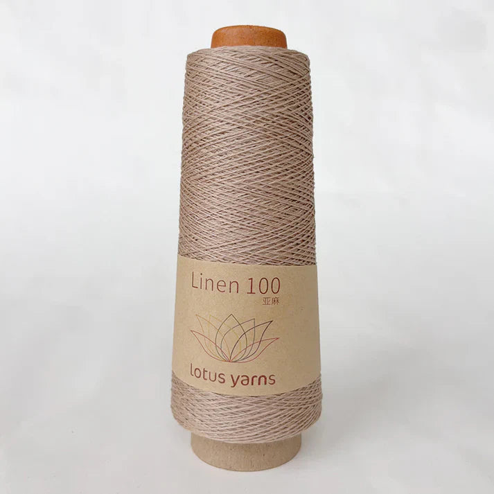 Lotus Linen 100 - Sand (Color 