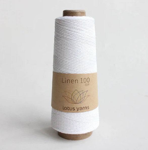 Lotus Linen 100 - White (Color 
