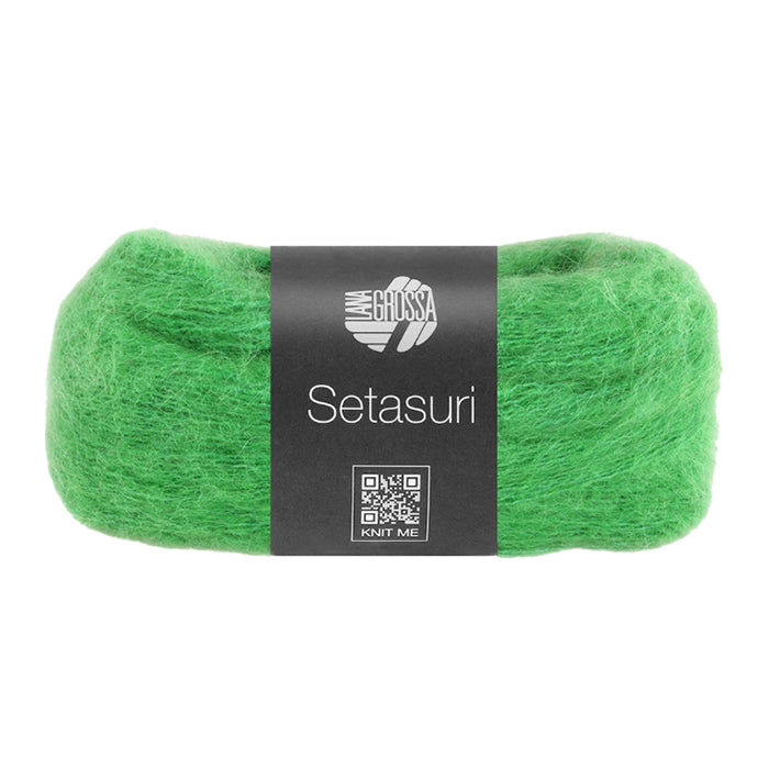 Lana Grossa Setasuri - Astroturf (Color #61) Knitting and Crochet Yarn at Live Stitch
