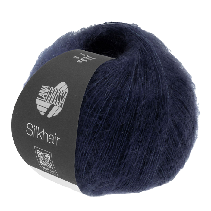 Lana Grossa SilkHair - Midnight (Color 
