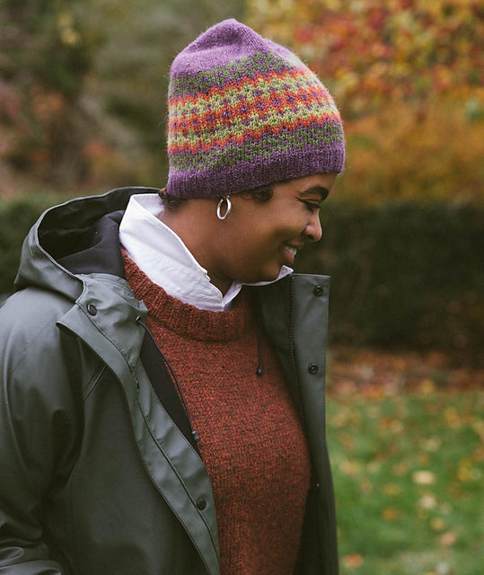 A Churchmouse Yarns and Teas Pattern - Colorwork Cap (PDF)