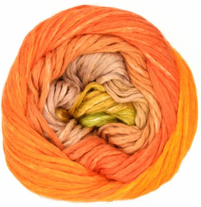 Juniper Moon Farm Cumulus Rainbow - Orange Grove (Color 