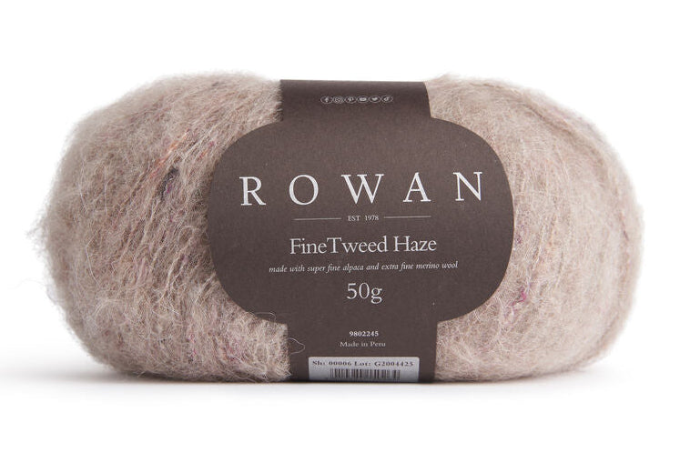 Rowan Fine Tweed Haze - Linen (Color 
