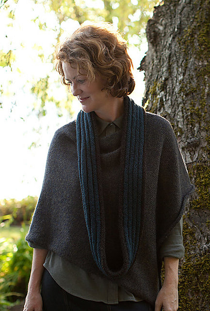 A Churchmouse Yarns and Teas Pattern - Welted Cowl &amp; Infinity Loop (PDF)